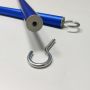 Heavy Duty Aluminum Telescopic Extension Flip Lock Pro Pole With US Thread And Hook