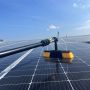 18ft window cleaning system with brush telescopic water fed pole for solar panels
