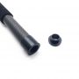 light weight 3k carbon fiber telescopic pole with spin lock high quality microphone boom pole support pole
