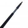 light weight 3k carbon fiber telescopic pole with spin lock high quality microphone boom pole support pole