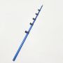 No Rotation Anodiezed Blue Aluminum Telescopic Pole