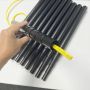 Anodized Black Twist Lock Pro Aluminum Telescopic Poles Extension Tool