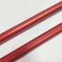 Heavy Duty Anodized Red Aluminum Telescopic Pole with Flip Lock for Climbing Outdoor Usage