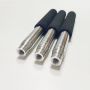 Female Screw Attachment Stainless Steel Telescoping Rod with Foam Handle