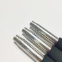 Female Screw Attachment Stainless Steel Telescoping Rod with Foam Handle
