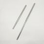 No Rotation Stainless Steel Telescopic Pole With 2 Slots