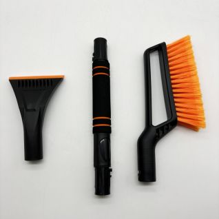 Portable Telescopic Easy Installation 2 In 1 Car Snow Removal Cleaning Brush with Ice Scrapper