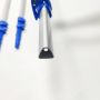 12FT Triangle Aluminum Telescopic Extension Pole Cleaning Tool Kits With Flip Lock