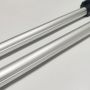 1.5M Extension Pole Custom Male Thread Aluminum Telescopic Pole with Rubber End Cap