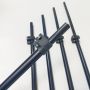 2 Sections Flip Clamp Aluminum Handle Telescopic Stick for Camera Stand