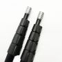 Double grooves telescopic tube telescopic tube aluminum telescopic tube adjuster