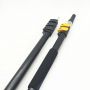 New arrival aluminum telescopic pole with spring button lock telescopic pole with thread end tent telescopic pole