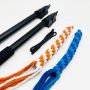 Professional telescopic pole with flip lock diy telescopic pole lightweight telescopic pole