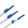 New style telescopic triangle tube aluminum telescopic tube adjuster no rotating telescopic tube