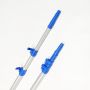 New style flip lock aluminum telescopic adjustable pole locking aluminum telescopic tube extendable telescopic pole