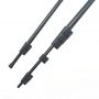 Retractable custom aluminum telescopic pole 5 sections aluminum telescopic pole extension pole telescopic