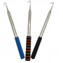 Professional telescopic pole with hooks telescopic pole antenna stainless steel telescopic pole