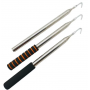 Professional telescopic pole with hooks telescopic pole antenna stainless steel telescopic pole