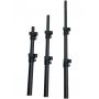 carbon fiber telescopic pole with flip lock