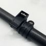 New arrival factory price light weight custom flip lock carbon fiber telescopic pole