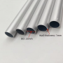 Customized high-quality round tube telescopic aluminum tube anodized silver chair legs