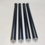 Customized aluminum round tube anodized black single section with strong support for camping table legs