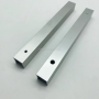 Custom length color logo punching holes bending aluminum alloy pipe tube square round tube