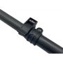 carbon fiber telescopic pole with flip lock