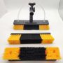 Custom Length Color 32 feet Soalr Panel Cleaning Brush Water Fed Extension Pole for window roof