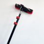 Amazon Hot Sale Telescopic Aluminum Extension Water Fed Pole Brush Pro For Window Solar Cleaning
