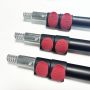 1.2m aluminum telescopic pole for cleaning extended tool economic extension tube
