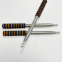 Stainless Steel Telescopic Billiard Cue Stick American Pool Game Practice Cues for Begginer Starters