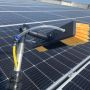18ft window cleaning system with brush telescopic water fed pole for solar panels
