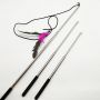 High Quality Stainless Steel Telescopic Rod Flirt Pole For Dog/Cat
