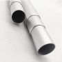 Heavy Duty Anodized Silver 1.0mm Wall Thickness Telescopic Pole Customized Length Color Logo Extension Tube