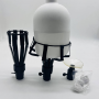 16-24 Foot Light Bulb Changer kit For High Feiling With Aluminum Telescopic Extension Pole