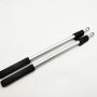 New Arrivals Anodized Silver Extendable Teaser Wand Pet Flirt Stick Pole For Dog/Cat Training Playing Exercise
