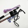 Aluminum Telescopic Extendable Dog Flirt Pole with Detachable Interactive Toys