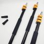 12 Feet High Reach Adjustable Flip Locking Pro Aluminum Telescopic Extension Poles For Painting Rollers