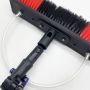 Water Fed Pole System for Window Cleaning Solar Panel Washing Brush