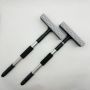 2-in-1 Window Cleaner Sponge and Soft Rubber Strip With Telescopic Extension Pole