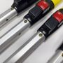 2800mm OEM 2 Sections Adjustable Length Glass Fiber Aluminum Extension Pole