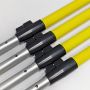 2800mm OEM 2 Sections Adjustable Length Glass Fiber Aluminum Extension Pole
