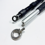 Heavy Duty Aluminum Telescoping Pole with Twist Locking Extendable for Window Cleaning, Photography & Camping
