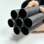 Custom Length Diameter Carbon Fiber Tube CNC Machining Carbon Fiber Pipe