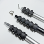 Heavy Duty Aluminum Telescopic Extension Pole with Flip Lock Pro & Custom Accessories