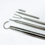 Heavy Duty Stainless Steel Telescopic Extension Pole Adjustable Length Customizable Tube Diameter for Multi-Purpose
