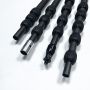 Carbon Fiber Camera Support Pole with Custom Part and Length Matt Black for Microphone Boom Rod