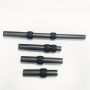 Custom 2 Sections Twist Locking No Rotation Telescopic Carbon Fiber Pole