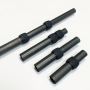 Custom 2 Sections Twist Locking No Rotation Telescopic Carbon Fiber Pole